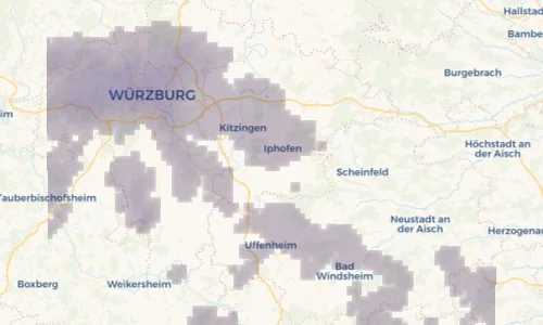 Regenradar Vorschaubild - Aktuelle Niederschläge in Willanzheim und Umgebung