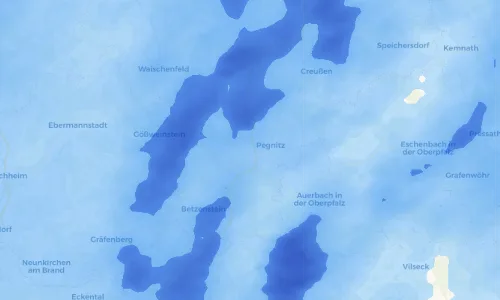Regenradar Vorschaubild - Aktuelle Niederschläge in Willenberg und Umgebung