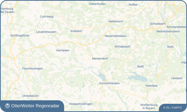OtterWetter Regenradar-Widget Willendorf