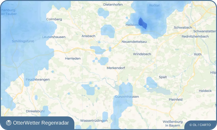 Widget-Vorschau für Willendorf Wetter-Widget-Vorschau mit Vorhersagedaten für Willendorf