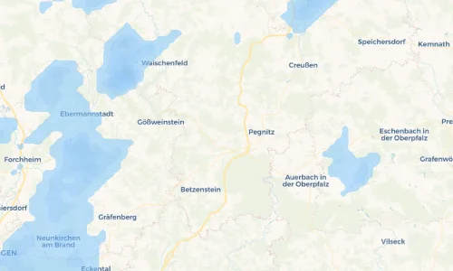 Regenradar Vorschaubild - Aktuelle Niederschläge in Willenreuth und Umgebung