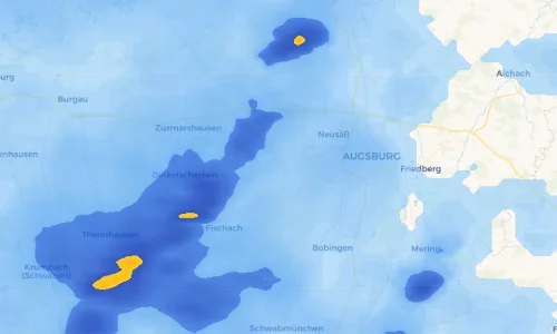 Regenradar Vorschaubild - Aktuelle Niederschläge in Willishausen und Umgebung