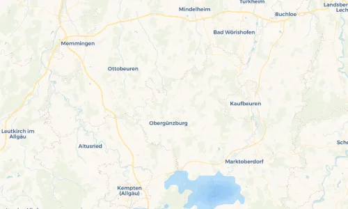 Regenradar Vorschaubild - Aktuelle Niederschläge in Willofs und Umgebung