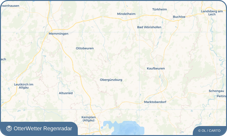 OtterWetter Regenradar-Widget Willofs