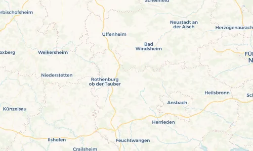 Regenradar Vorschaubild - Aktuelle Niederschläge in Windelsbach und Umgebung