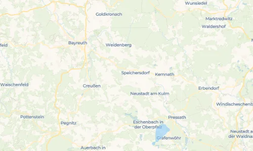 Regenradar Vorschaubild - Aktuelle Niederschläge in Windischenlaibach und Umgebung
