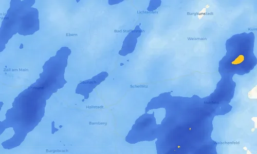 Regenradar Vorschaubild - Aktuelle Niederschläge in Windischletten und Umgebung