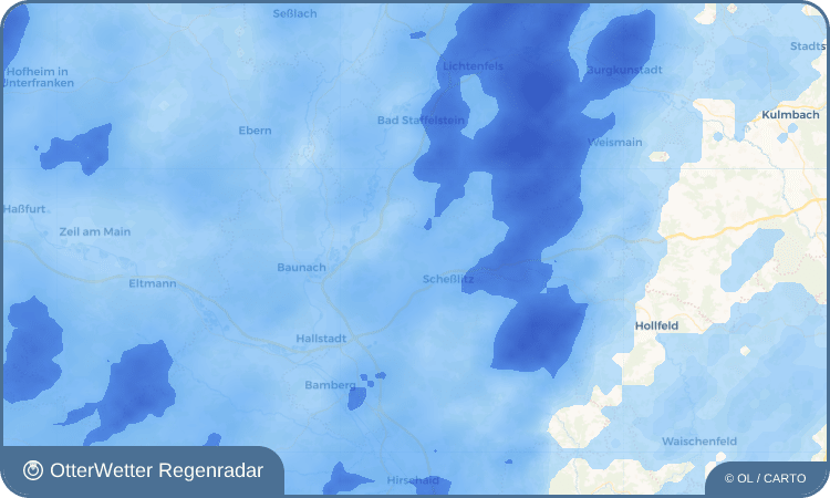 OtterWetter Regenradar-Widget Windischletten