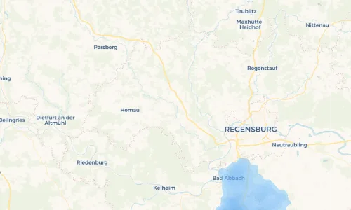Regenradar Vorschaubild - Aktuelle Niederschläge in Windschnur und Umgebung