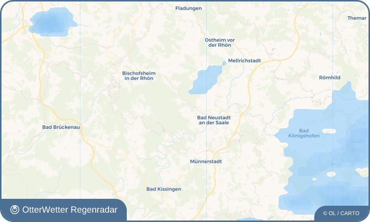 OtterWetter Regenradar-Widget Windshausen