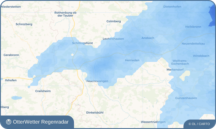 Widget-Vorschau für Windshofen Wetter-Widget-Vorschau mit Vorhersagedaten für Windshofen