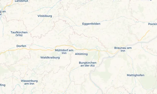 Regenradar Vorschaubild - Aktuelle Niederschläge in Winhöring und Umgebung
