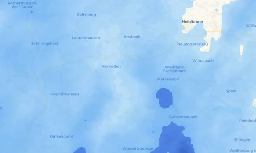 Regenradar Vorschaubild - Aktuelle Niederschläge in Winkel und Umgebung