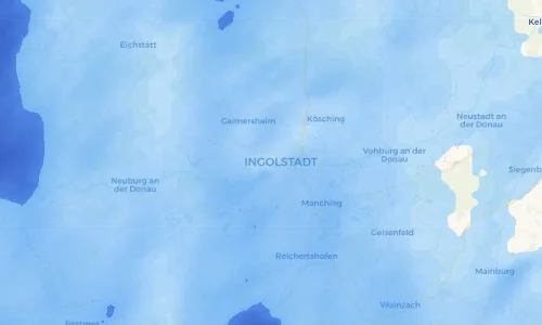 Regenradar Vorschaubild - Aktuelle Niederschläge in Winklermühle und Umgebung