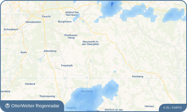 OtterWetter Regenradar-Widget Winnberg