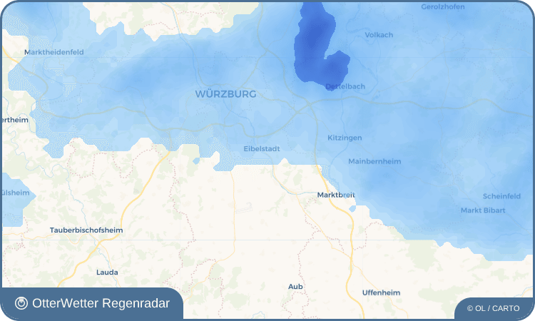 OtterWetter Regenradar-Widget Winterhausen