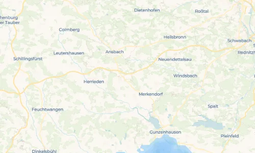 Regenradar Vorschaubild - Aktuelle Niederschläge in Winterschneidbach und Umgebung