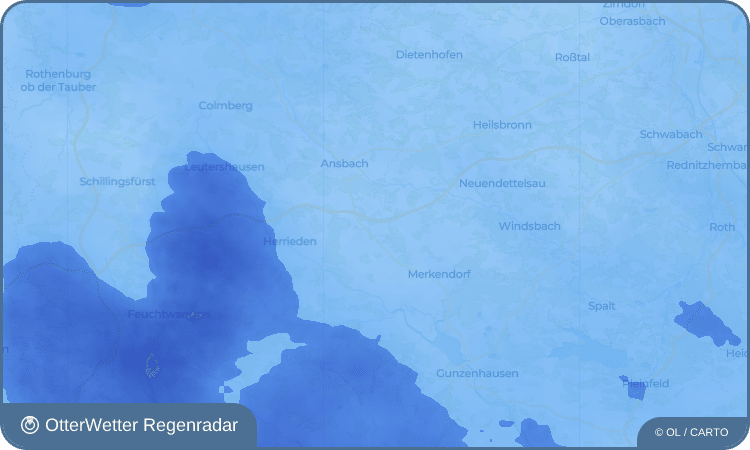 OtterWetter Regenradar-Widget Winterschneidbach