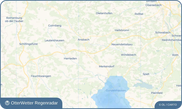 Widget-Vorschau für Winterschneidbach Wetter-Widget-Vorschau mit Vorhersagedaten für Winterschneidbach