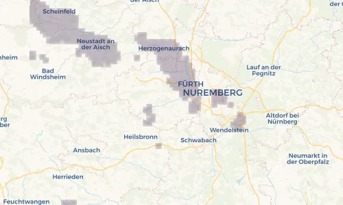 Regenradar Vorschaubild - Aktuelle Niederschläge in Wintersdorf und Umgebung