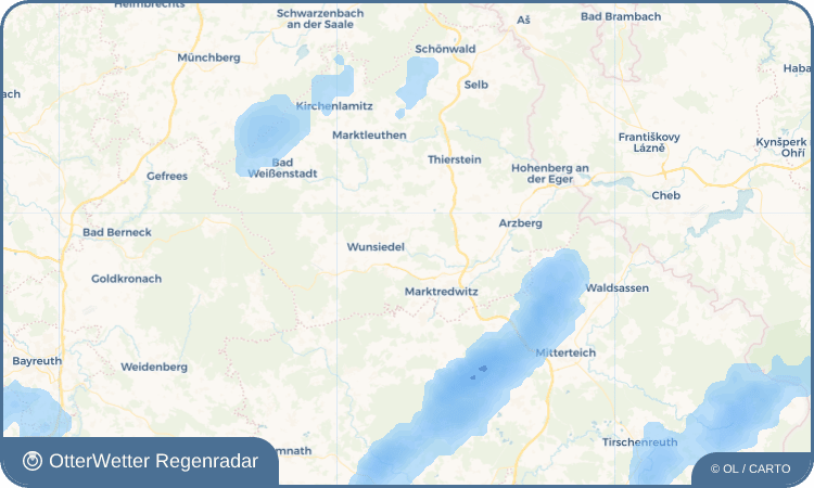 OtterWetter Regenradar-Widget Wintersreuth