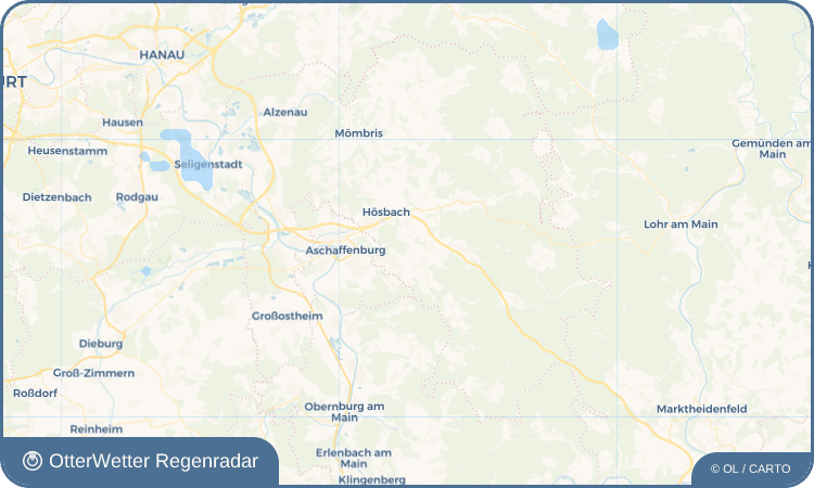 OtterWetter Regenradar-Widget Winzenhohl