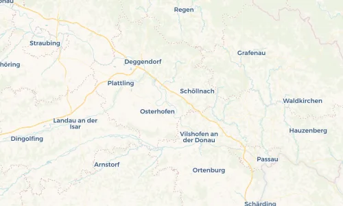 Regenradar Vorschaubild - Aktuelle Niederschläge in Winzer und Umgebung