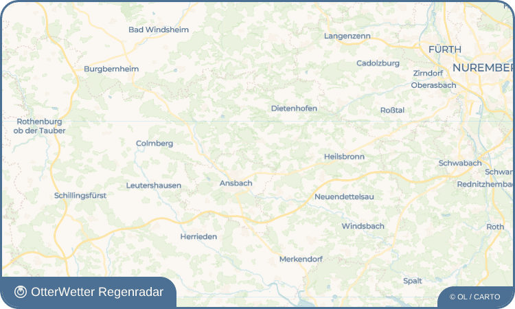 OtterWetter Regenradar-Widget Wippendorf