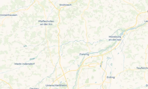 Regenradar Vorschaubild - Aktuelle Niederschläge in Wippenhausen und Umgebung