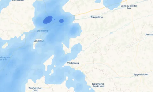 Regenradar Vorschaubild - Aktuelle Niederschläge in Wippstetten und Umgebung