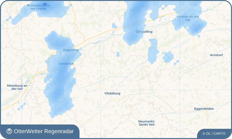 Widget-Vorschau für Wippstetten Wetter-Widget-Vorschau mit Vorhersagedaten für Wippstetten