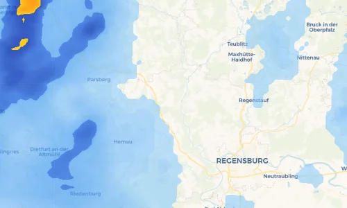 Regenradar Vorschaubild - Aktuelle Niederschläge in Wischenhofen und Umgebung
