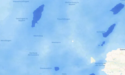 Regenradar Vorschaubild - Aktuelle Niederschläge in Wittesheim und Umgebung