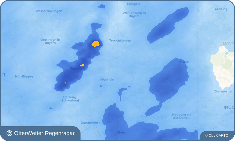 Wetter-Widget-Vorschau mit Vorhersagedaten für Wittesheim