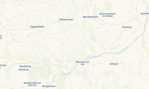 Regenradar Vorschaubild - Aktuelle Niederschläge in Wittibreut und Umgebung