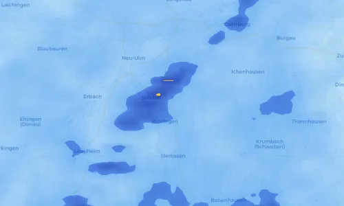 Regenradar Vorschaubild - Aktuelle Niederschläge in Witzighausen und Umgebung