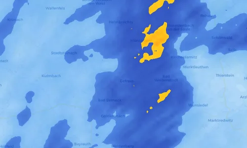 Regenradar Vorschaubild - Aktuelle Niederschläge in Witzleshofen und Umgebung