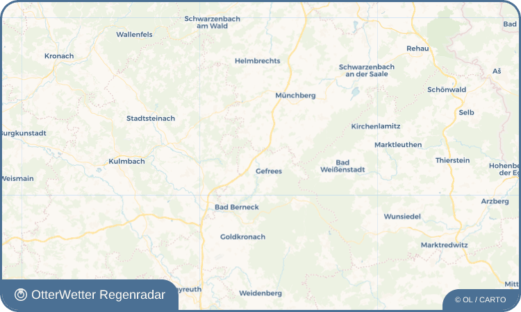 OtterWetter Regenradar-Widget Witzleshofen
