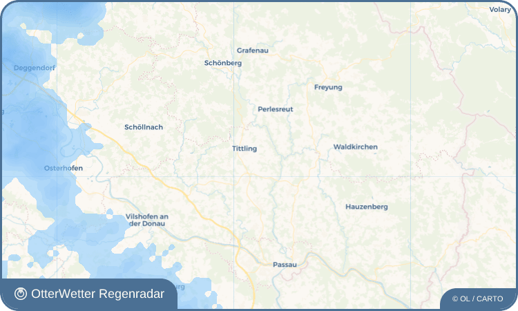 OtterWetter Regenradar-Widget Witzmannsberg