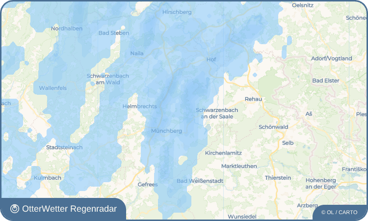 OtterWetter Regenradar-Widget Wölbersbach