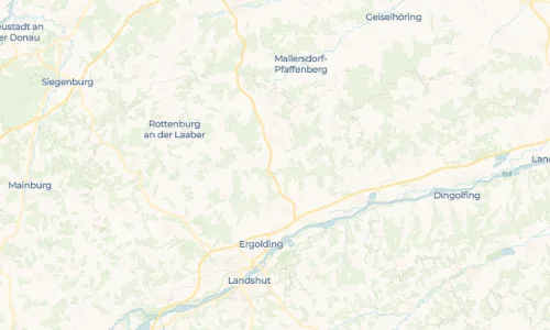Regenradar-Vorschau: aktuelle Niederschläge in Wölflkofen und Umgebung