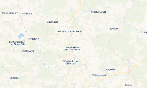 Regenradar Vorschaubild - Aktuelle Niederschläge in Wöllershof und Umgebung