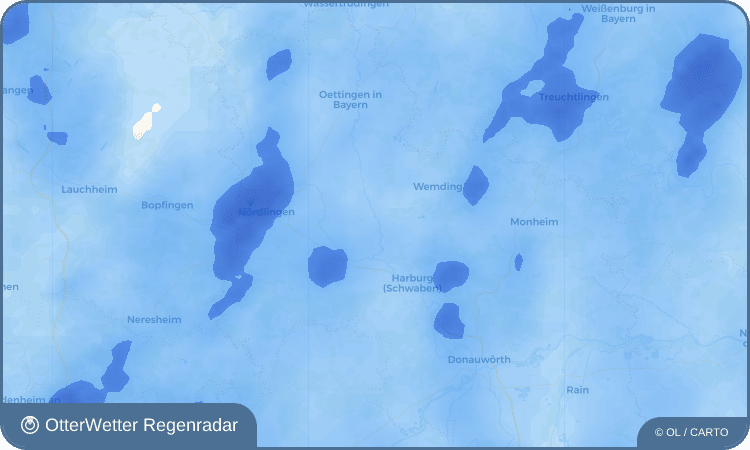 OtterWetter Regenradar-Widget Wörnitzostheim