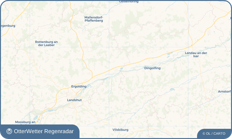 OtterWetter Regenradar-Widget Wörth an der Isar