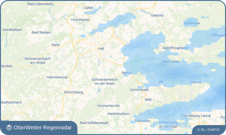 OtterWetter Regenradar-Widget Woja