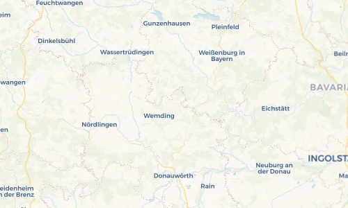 Regenradar Vorschaubild - Aktuelle Niederschläge in Wolferstadt und Umgebung