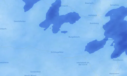 Regenradar Vorschaubild - Aktuelle Niederschläge in Wolfsbach und Umgebung