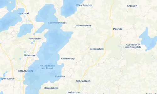 Regenradar Vorschaubild - Aktuelle Niederschläge in Wolfsberg und Umgebung