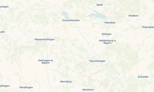 Regenradar Vorschaubild - Aktuelle Niederschläge in Wolfsbronn und Umgebung