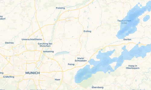 Regenradar Vorschaubild - Aktuelle Niederschläge in Wolfsleben und Umgebung